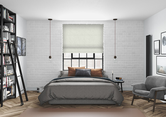 Tussah, Cloud - Roman Blind - Image 5